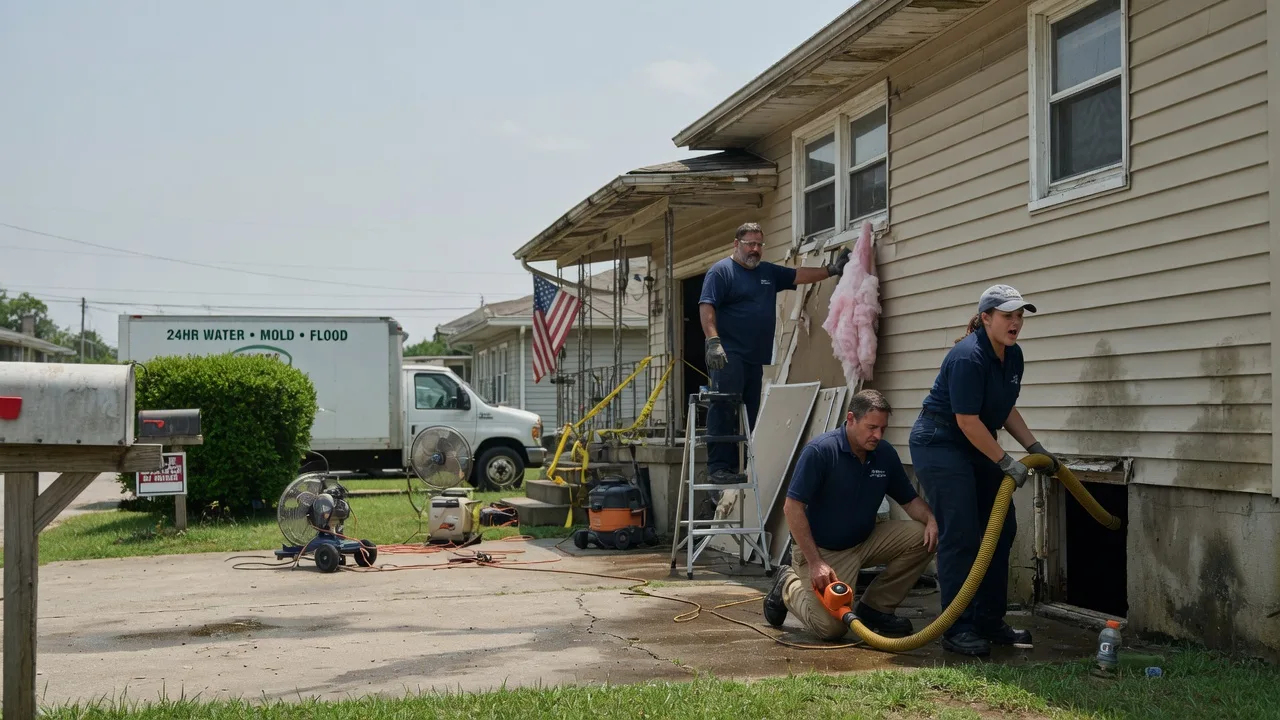 Water Damage Repair in Stroud, OK near me